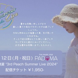 上田桃夏 “3rd Peach Summer Live 2024”