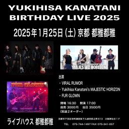 YUKIHISA KANATANI BIRTHDAY LIVE2025