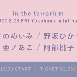 【2022/8/26】in the terrarium